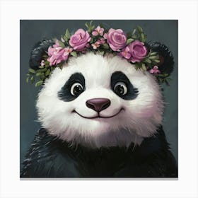 Panda Bear 9 Canvas Print