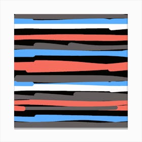 Abstract Striped Pattern 1 Canvas Print