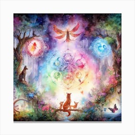 Ethereal Forest 3 Canvas Print