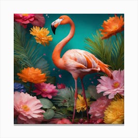 Flamingo Canvas Print