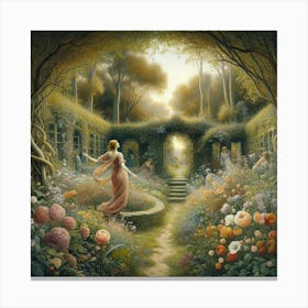 Garden Of Love Canvas Print