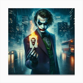 Joker 422 Canvas Print