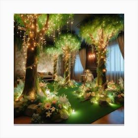 Fairytale Wedding Canvas Print