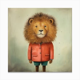 Cute Lion 2 Canvas Print