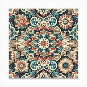 Mandala Pattern Canvas Print