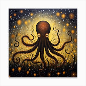 Octopus 1 Canvas Print