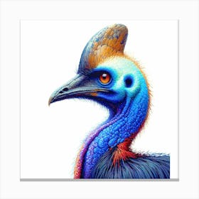 Cassowary bird 2 Canvas Print