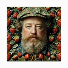 Default William Morris Strawberry Thief 2 Canvas Print