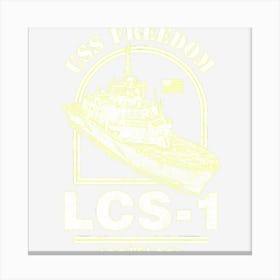 Uss Freedom Lcs 1 Canvas Print