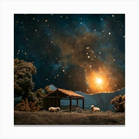 Nativity Scene 11 Canvas Print