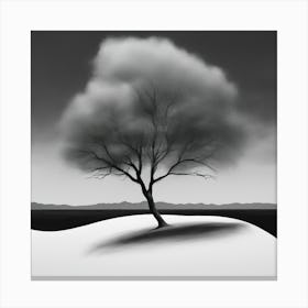 Lone Tree 3 Canvas Print