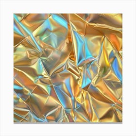 Gold Foil Background 1 Canvas Print