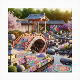 Japanese Garden Canvas Print