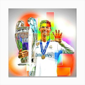 Ronaldo Canvas Print