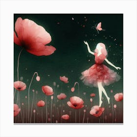 Poppies 11 Canvas Print