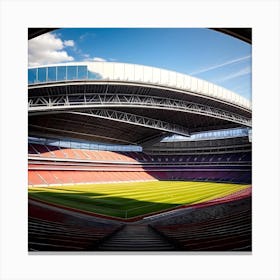 Stadium View Canvas Print