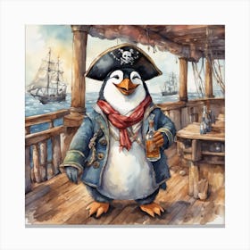 Yo ho, ho and a bottle of rum Canvas Print