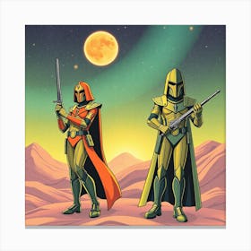 Star Wars The Mandalorian Canvas Print