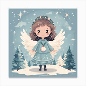 Christmas Angel 3 Canvas Print
