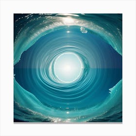 Eye Of The Ocean Canvas Print