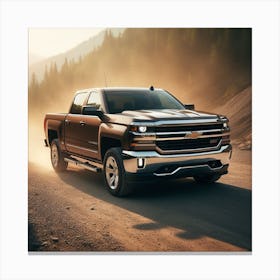 Chevrolet Silverado Canvas Print