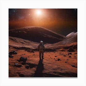 Red Planet Canvas Print