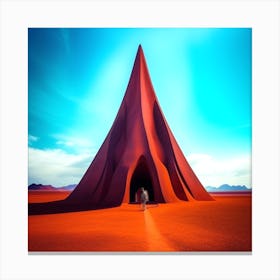 Red Dome Canvas Print