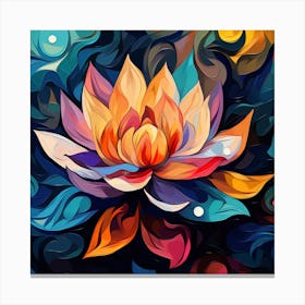 Lotus Flower 28 Canvas Print