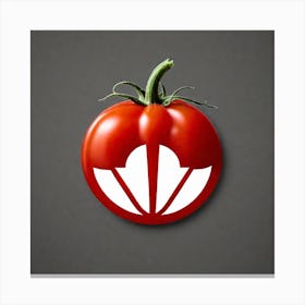 Tomato Logo 8 Canvas Print