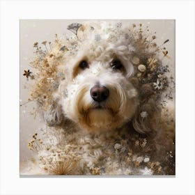 Snow Dog Canvas Print