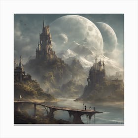 Fantasy Landscape Canvas Print