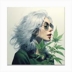 Shady Lady Canvas Print