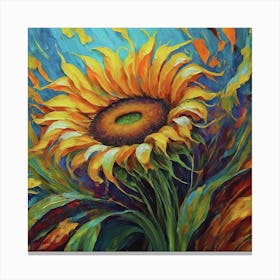 Sunflower 13 Canvas Print