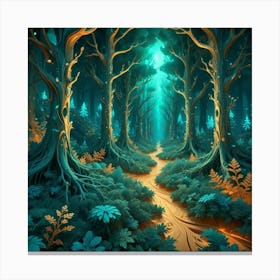 Fantasy Forest 31 Canvas Print