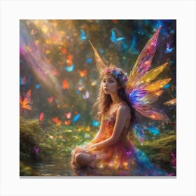 A Crystal Fairy Canvas Print