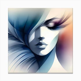 Portrait Of A Woman 20 Canvas Print