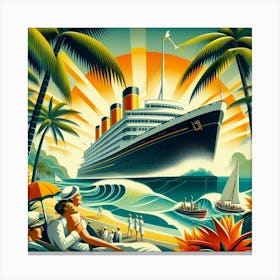 Trident Of The Seas Canvas Print