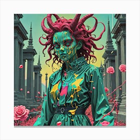 'Dead Girl' Canvas Print