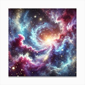 Galaxy Nebula Canvas Print