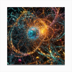 Quantum Physics 3 Canvas Print