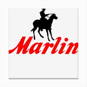 Trending Marlin Symbol (2) Canvas Print