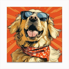 Golden Retriever 9 Canvas Print