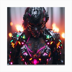 Cyborg 5 Canvas Print