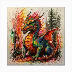 Dragon Canvas Print