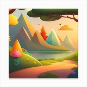 Landscape 1 Canvas Print