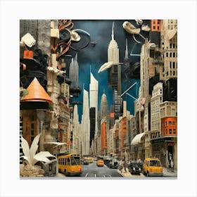 A wonderful city Canvas Print