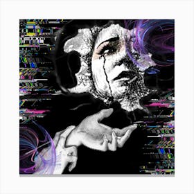 Woman'S Face  Canvas Print