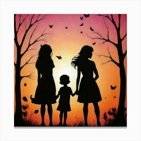 Family Portrait Canvas Print