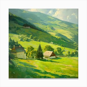 Landscape Painting 57 Canvas Print