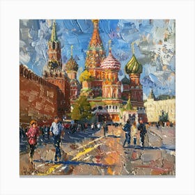 St Basil'S Cathedral 1 Canvas Print